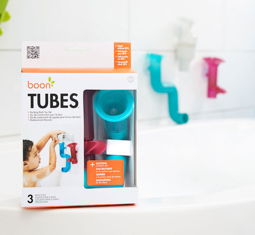 Boon Tubes Building Bath Toy Set 3Pk