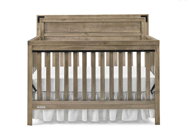 Fisher Price Paxton Convertible Crib Vintage Grey Babies R Us