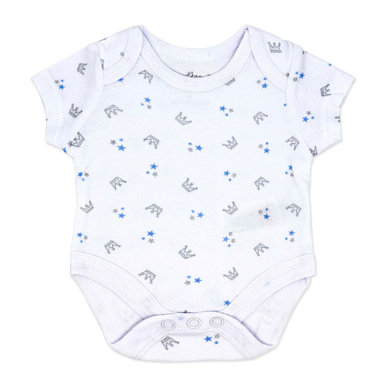 Rock A Bye Baby Boutique 5 Piece Mesh Bag Set:Prince Bear 0-3M