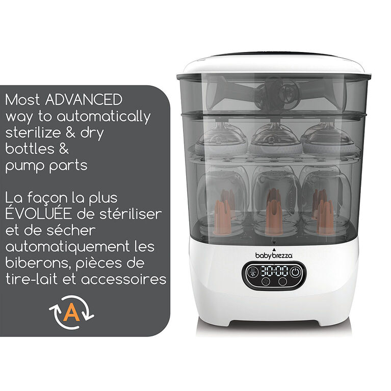 Baby Brezza - Sterilisateur secheur One-Step Advanced - Blanc