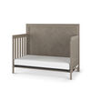 Child Craft Kieran 4-in-1 Convertible Crib, Crescent Gray