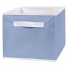 Bac d'entreposage en toile bleue