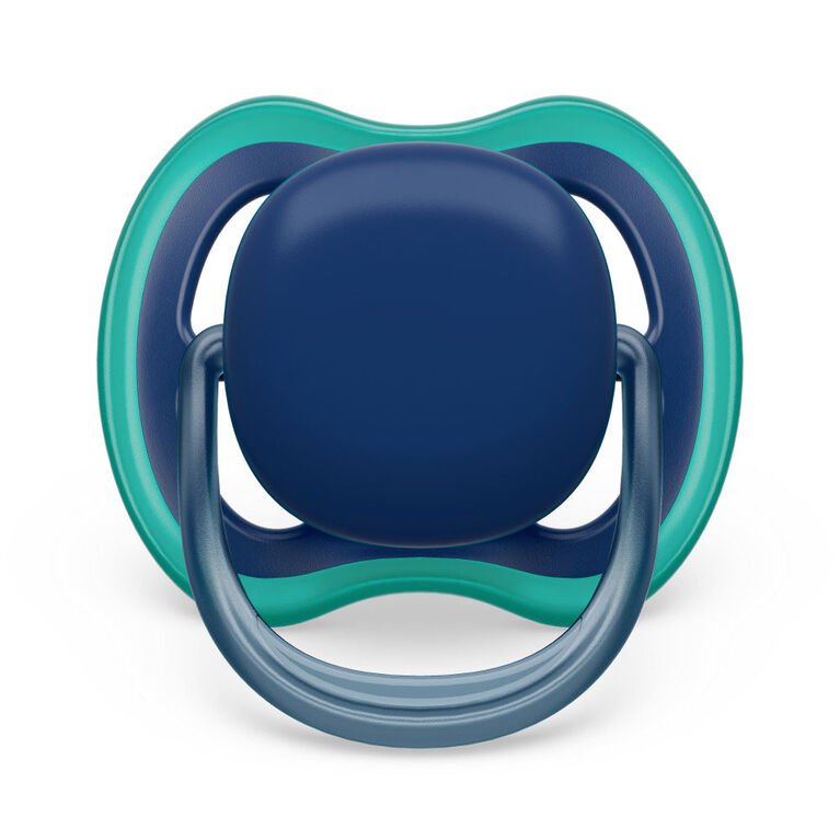 Avent Ultra Air Pacifier  6-18m opal /blue 2pk