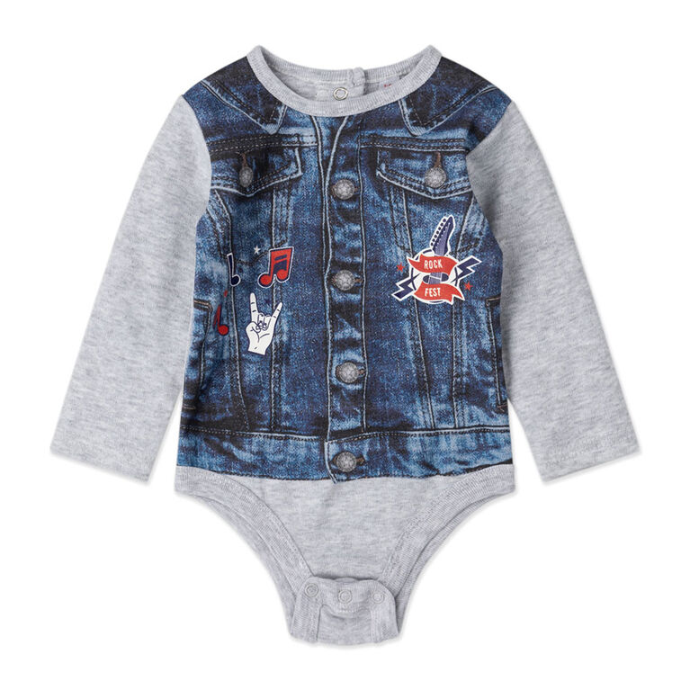 Lily & Jack 3 Piece Pant Set: Rock Band  3-6M