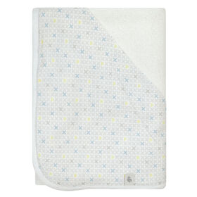 Perlimpinpin Bamboo Xhearts Print Hooded Towel
