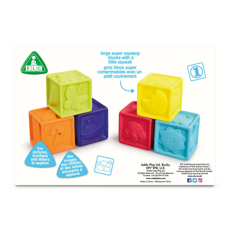 Early Learning Centre Squeeze and Play Blocks - R Exclusive