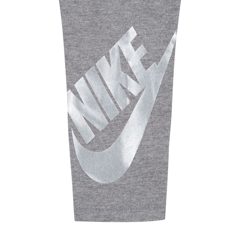 Nike Legging Set - Charcoal Heather- Size 2T