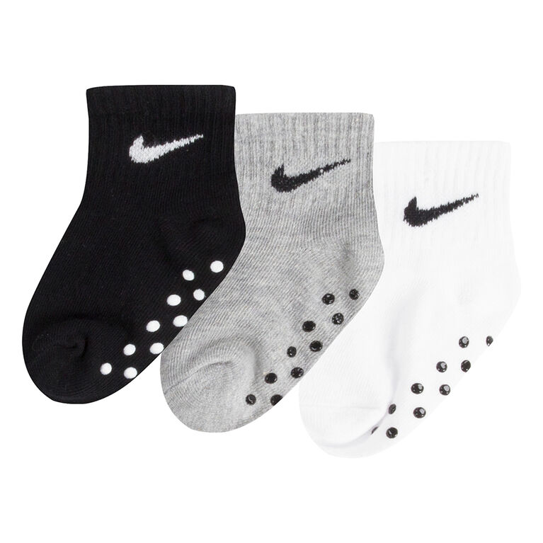 Nike Socks - Grey/Black