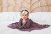 Copper Pearl Plum Swaddle