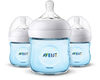 Philips Avent Natural Baby Bottle 3-Pack 4oz - Blue