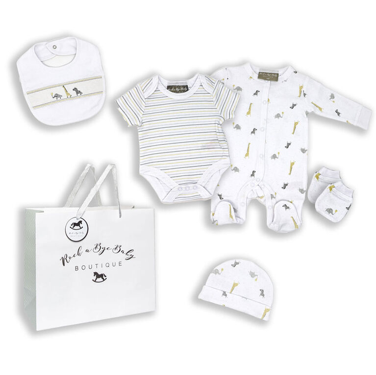 Rock un Bye Bébé unité 5 pc safari Newborn