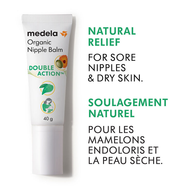 Le baume Bio pour mamelons de Medela