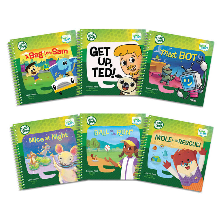 LeapFrog LeapStart 3D Learn to Read Volume 1 Activity Book Set - English Edition