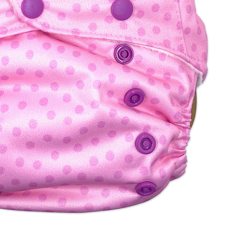Zoocchini - Cloth Diaper & 2 Inserts - Alicorn - One Size - 7-35 lbs