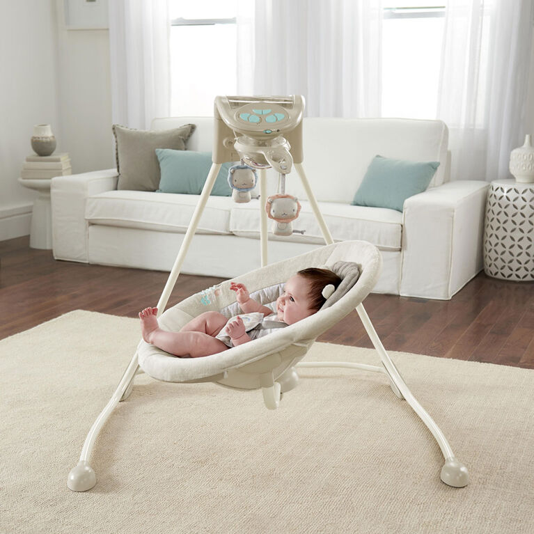 Ingenuity InLighten Cradling Swing - Lullaby Lion