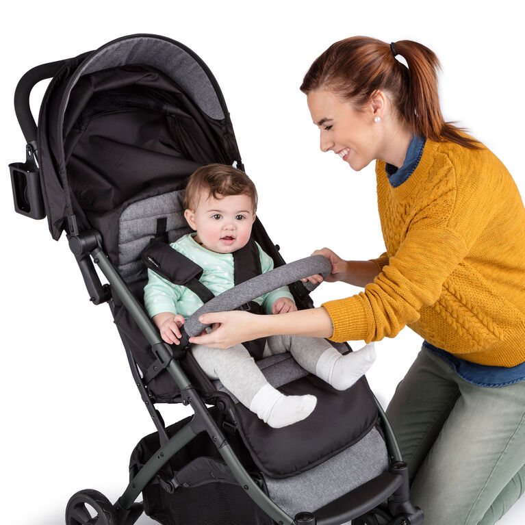 Summer Infant 3Dpac CS+ Compact Fold Stroller Ash Gray Babies R
