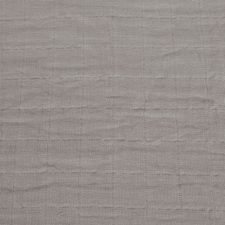 Perlimpinpin-Drap contour en mousseline-Taupe