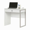 Interface Desk with 1 Drawer Pure White