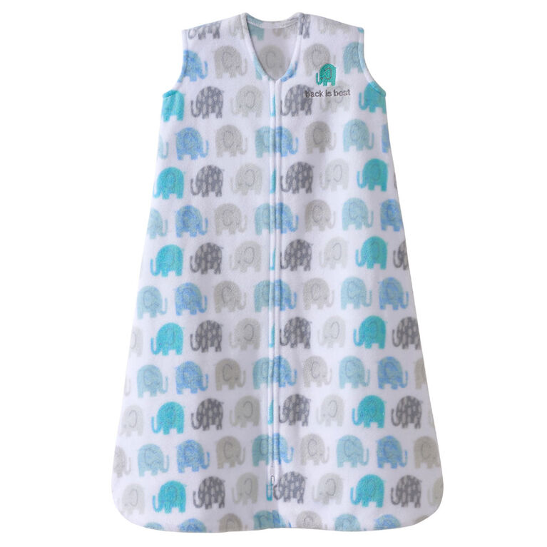 HALO SleepSack wearable blanket Textured Elephant Microfleece