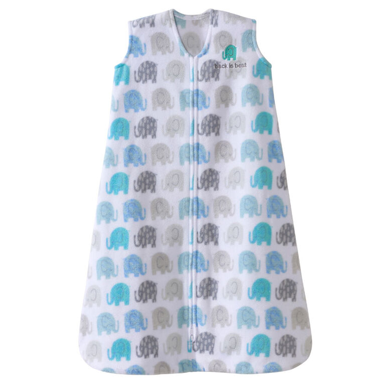 HALO SleepSack wearable blanket - Textured Elephant - Micro-fleece - Extra Large