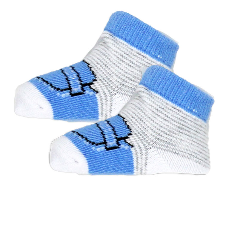 Tellement mignon en mode bébé Lot de 3 paires de chaussettes  : chaussures à enfiler