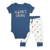 Koala Baby Camp Scout Hoodie/Printed Jogger 2 Piece Set, Newborn