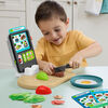 Fisher-Price Laugh & Learn 123 Follow the Recipe Meal Kit Preschool Pretend Playset, 3 Pieces