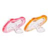 Munchkin - LATCH Lightweight, 3+ Months Pacifier, 2-Pack - Pink/Orange.