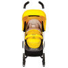 Diono Newborn Pod Stroller Footmuff For Baby, Head Body Support With Temperature Control Inside, Weatherproof, Water Resistant Lining, Universal Fit, Yellow Sulphur