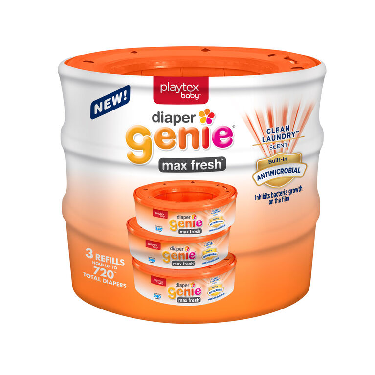 Diaper Genie Max Fresh Refills - 3 Pack