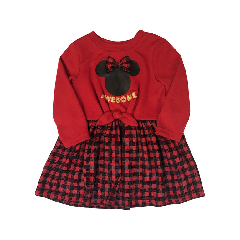 Disney Minnie Mouse Dress - Red, 9 Months