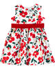 Carter's Floral Sateen Holiday Dress - Ivory, 9 Months
