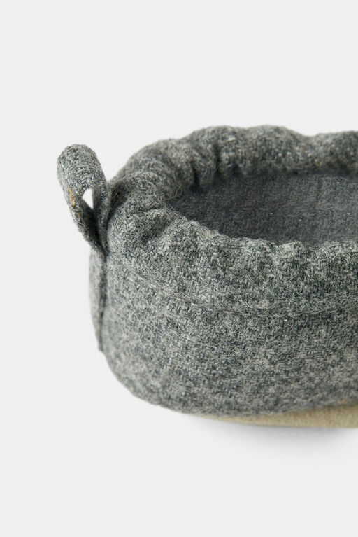 RISE Little Earthling Slide On Shoes Grey