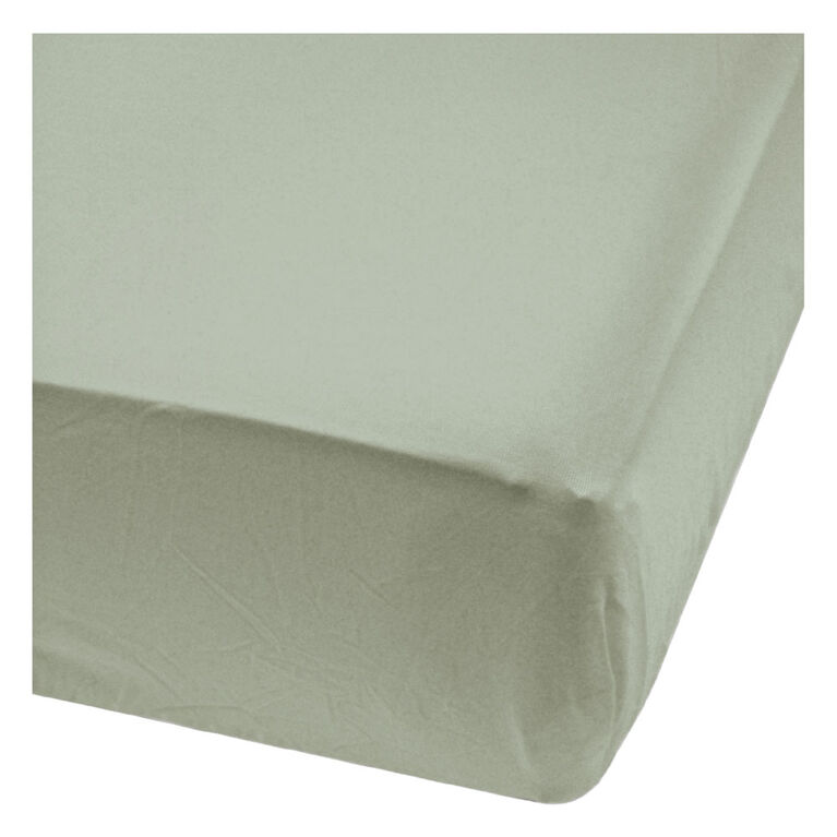 Perlimpinpin-Bamboo fitted sheet-Moss