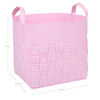 Sammy and Lou Pink Woven Felt Storage Basket