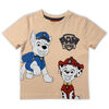 T-shirt à manches courtes Paw Patrol - Pêche 3T