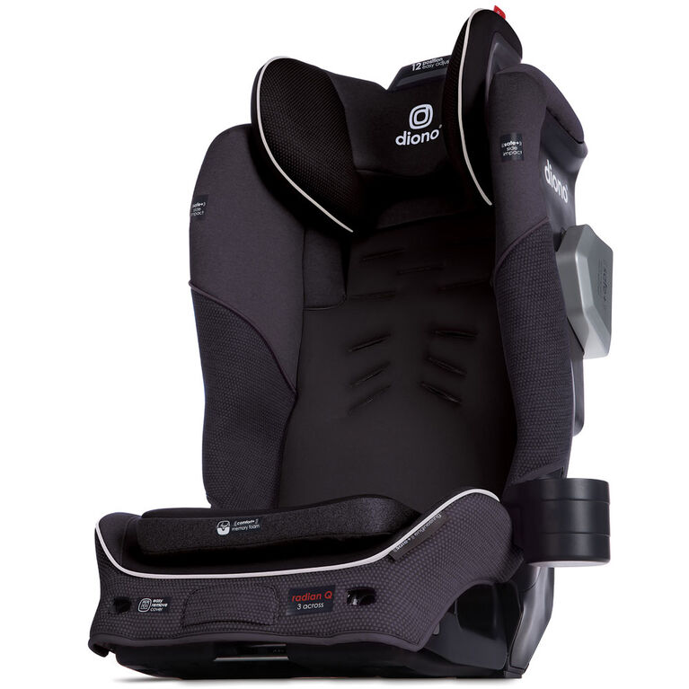 Radian 3Qxt Latch All-In-One Convertible Car Seat - Black Jet