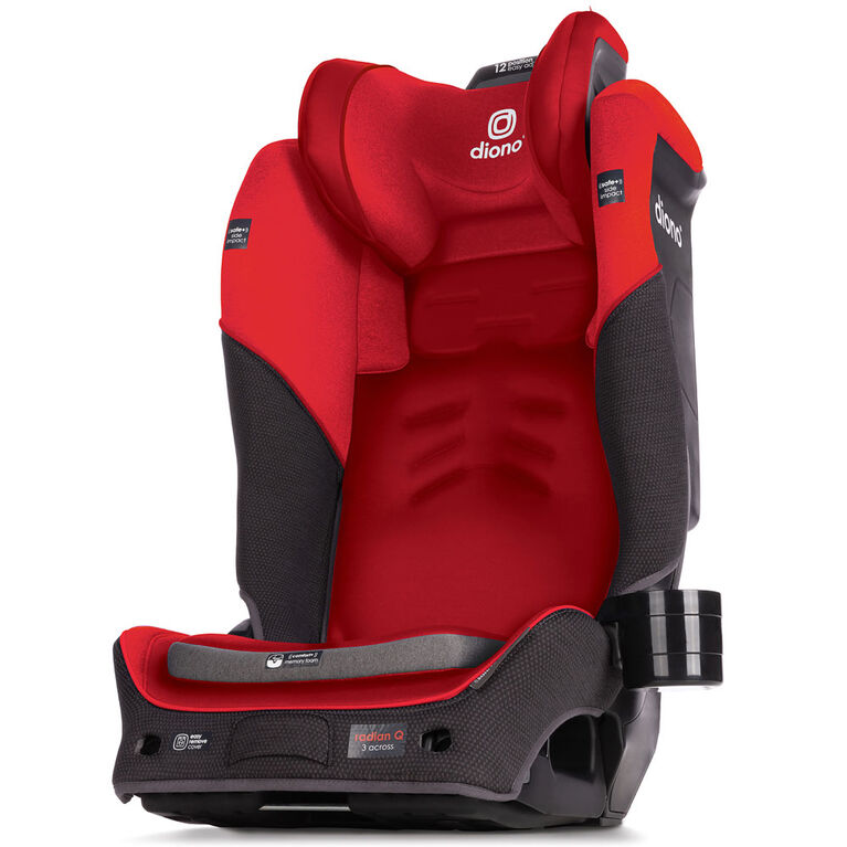 Radian 3Qx Latch All-In-One Convertible Car Seat - Red