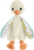 Fisher Price Snuggle Up Goose Baby Sensory Toy, Plush Toy with Jingles for Newborns