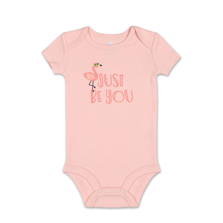 Koala Baby 4Pk Short Sleeved Bodysuit, G Pineapple, 0-3 Months