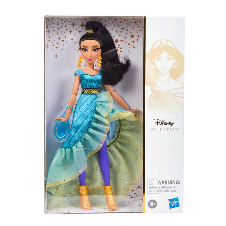 Disney Princess, série Style, poupée Jasmine au style moderne avec 3 robes