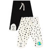 Earth by Art & Eden - Ensemble de 2 leggings avec pieds Ian - Nine Iron Multi, 9 mois