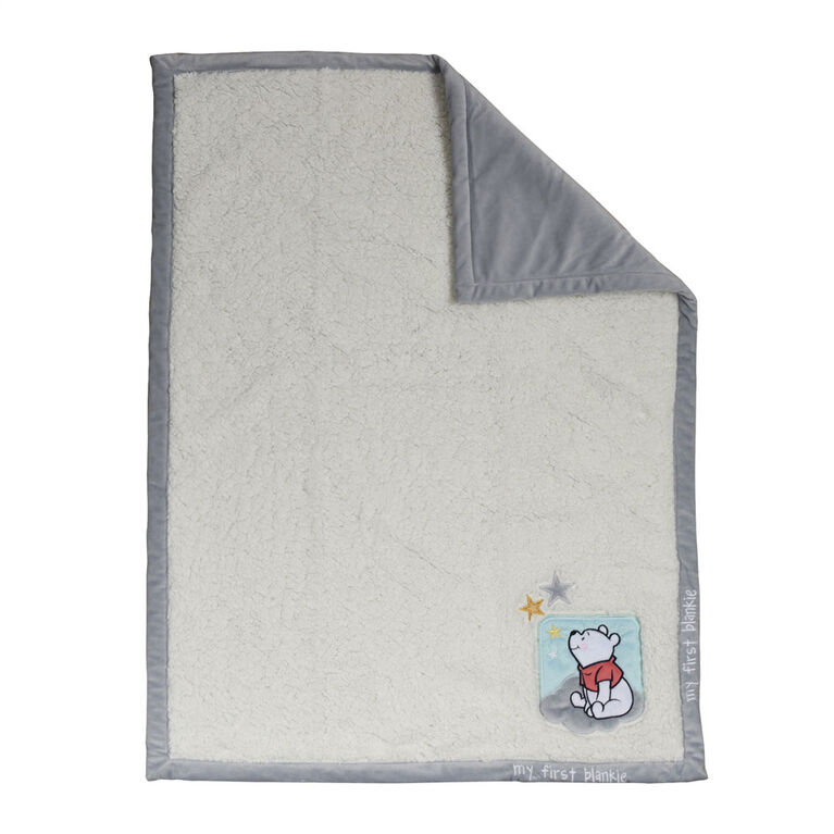 Winnie the Pooh - White Mink/Sherpa My 1st Blanket