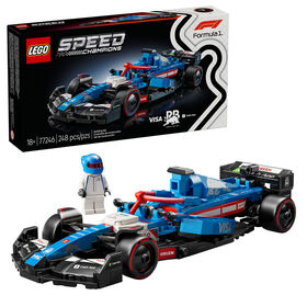 LEGO Speed Champions Voiture de course Visa Cash App RB VCARB 01 F1 , Ensemble de v&eacute;hicule et pilote 77246