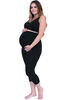 Belly Bandit Bump Support Capri Legging - Black, Small