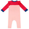 earth by art & eden - Maya Coverall Fleece Coverall - Crystal Rose, 3 Months