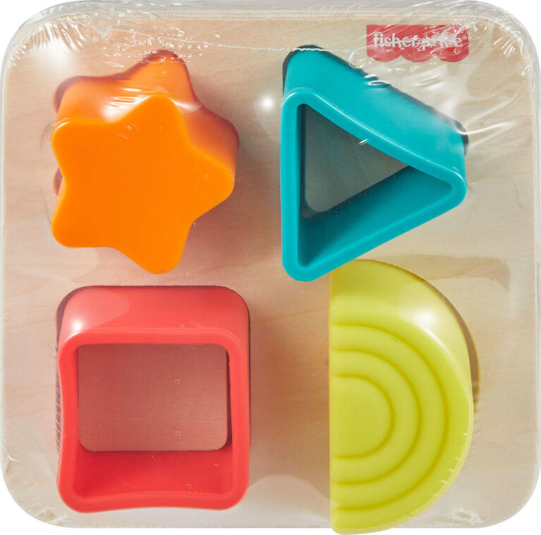 Fisher-Price Wooden Silicone Puzzle