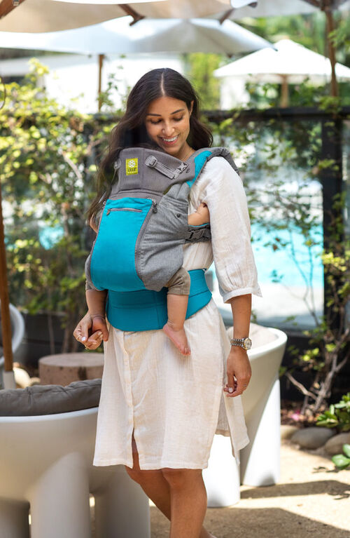 LILLEbaby All Seasons Carrier Cool Caribbean
