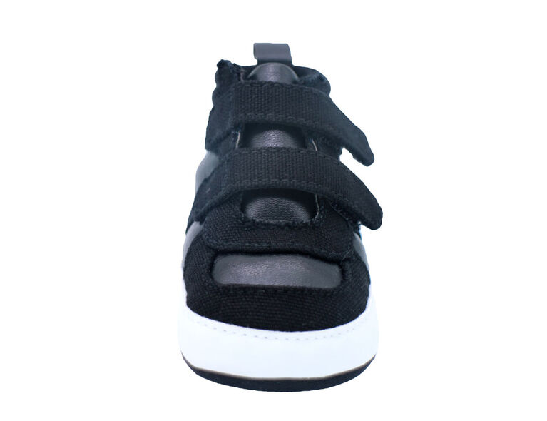 Chaussures en toile noir de First Steps Taille 2, 3-6 mois