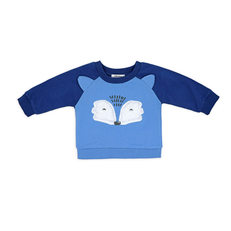 Sterling Baby Ensemble polaire 2 pi&egrave;ces : Renard bleu 3-6 mois